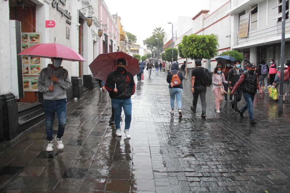 Lluvias de moderada intensidad continuarán esta semana