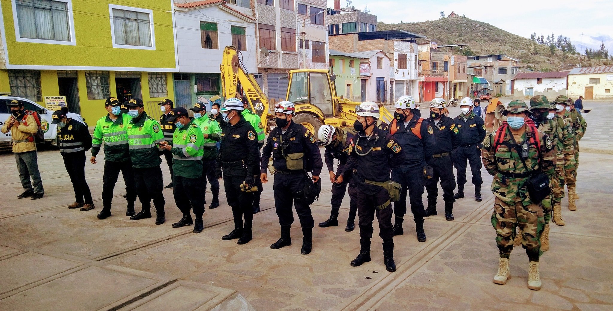 Llegaron más policías de Huáraz para búsqueda de Natacha