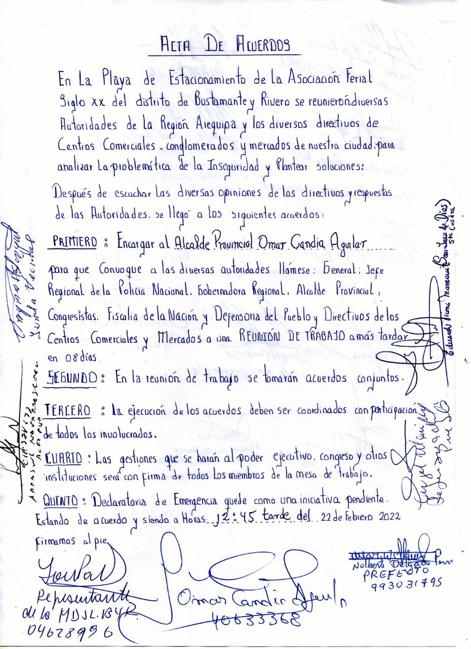 Solicitarán leyes más drásticas contra los actos delictivos