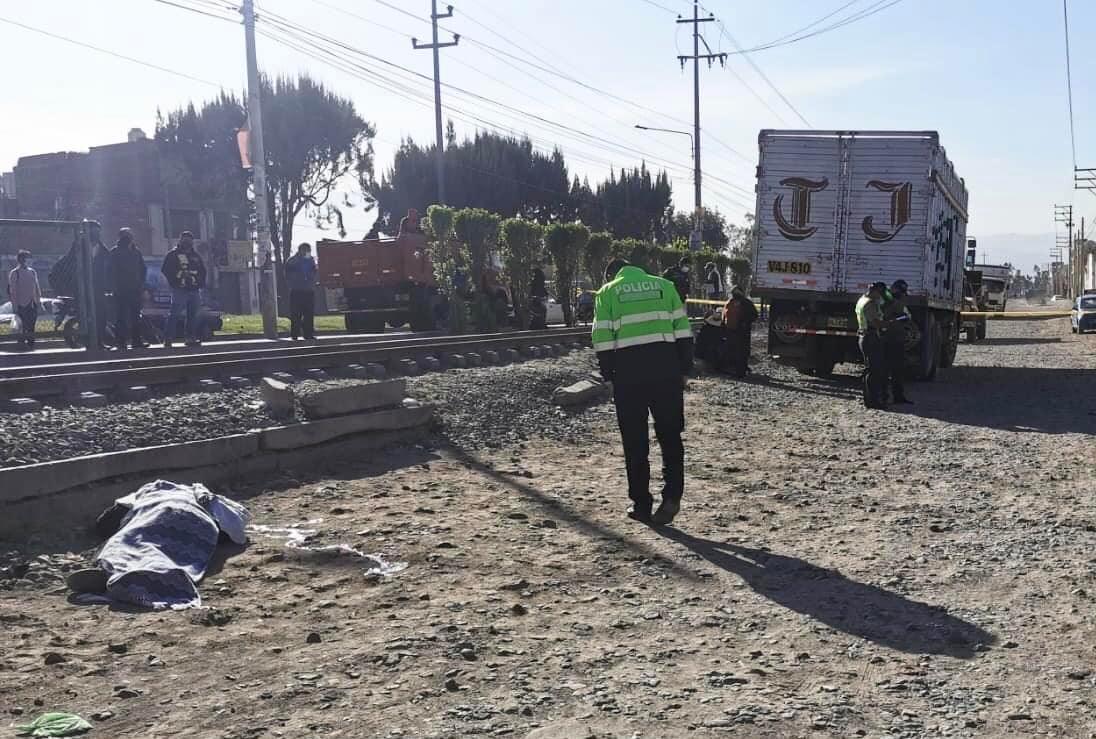 Jornalero fallece atropellado por camión en Zamácola