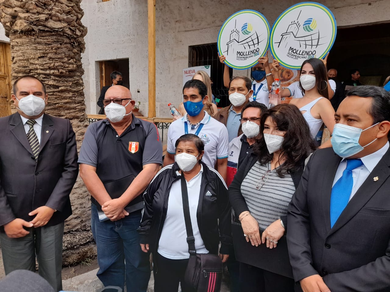 Mollendo en los ojos de mundo con Sudamericano de Vóley Playa