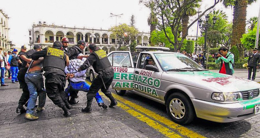 La emergencia de Arequipa