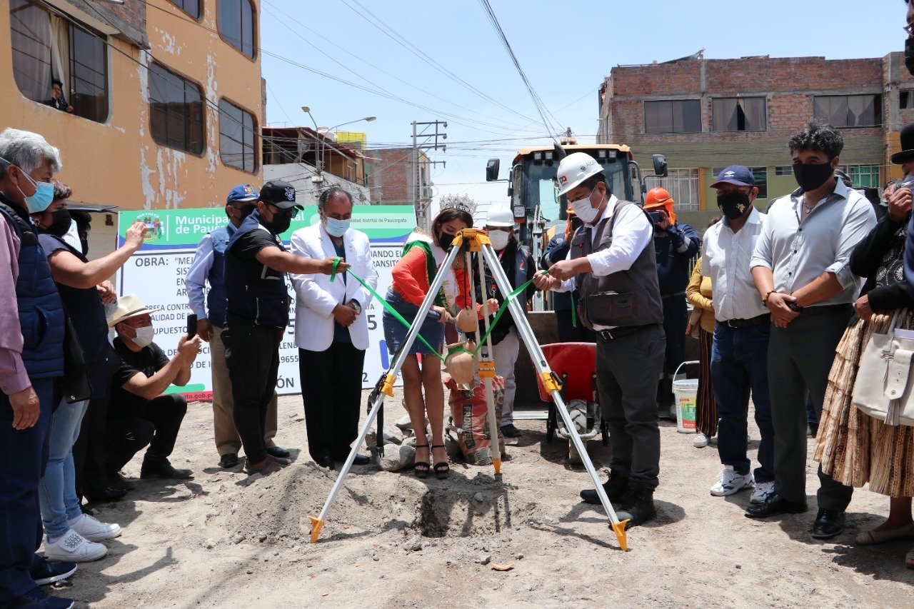 Mejoran sistema vial en la urbanización Manuel Pardo