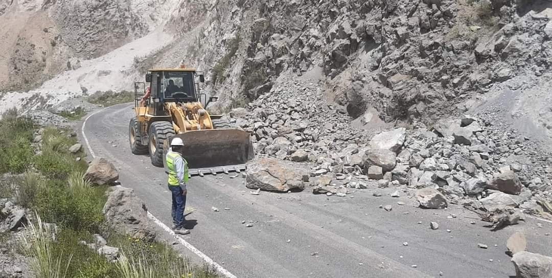 Habilitaron vía de acceso al mirador de la Cruz del Cóndor