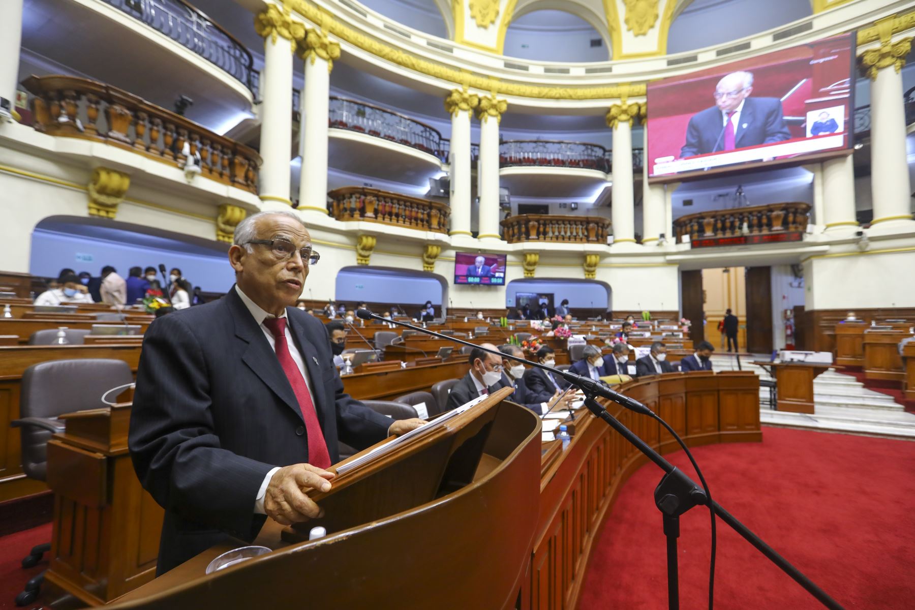 Congreso otorga voto de confianza a gabinete Torres