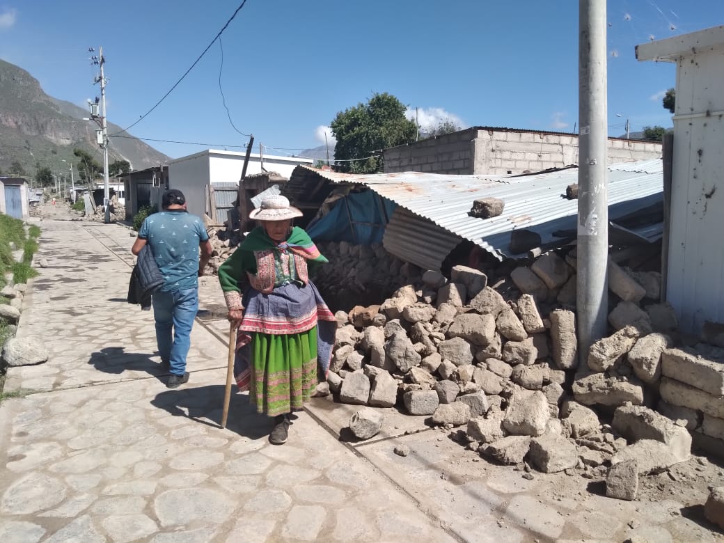 Gobierno declara en emergencia a 50% de distritos en Caylloma