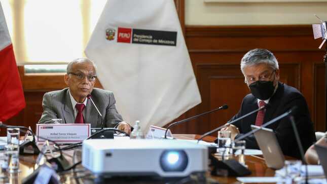 Premier expuso ejecución el presupuesto de apertura 2022