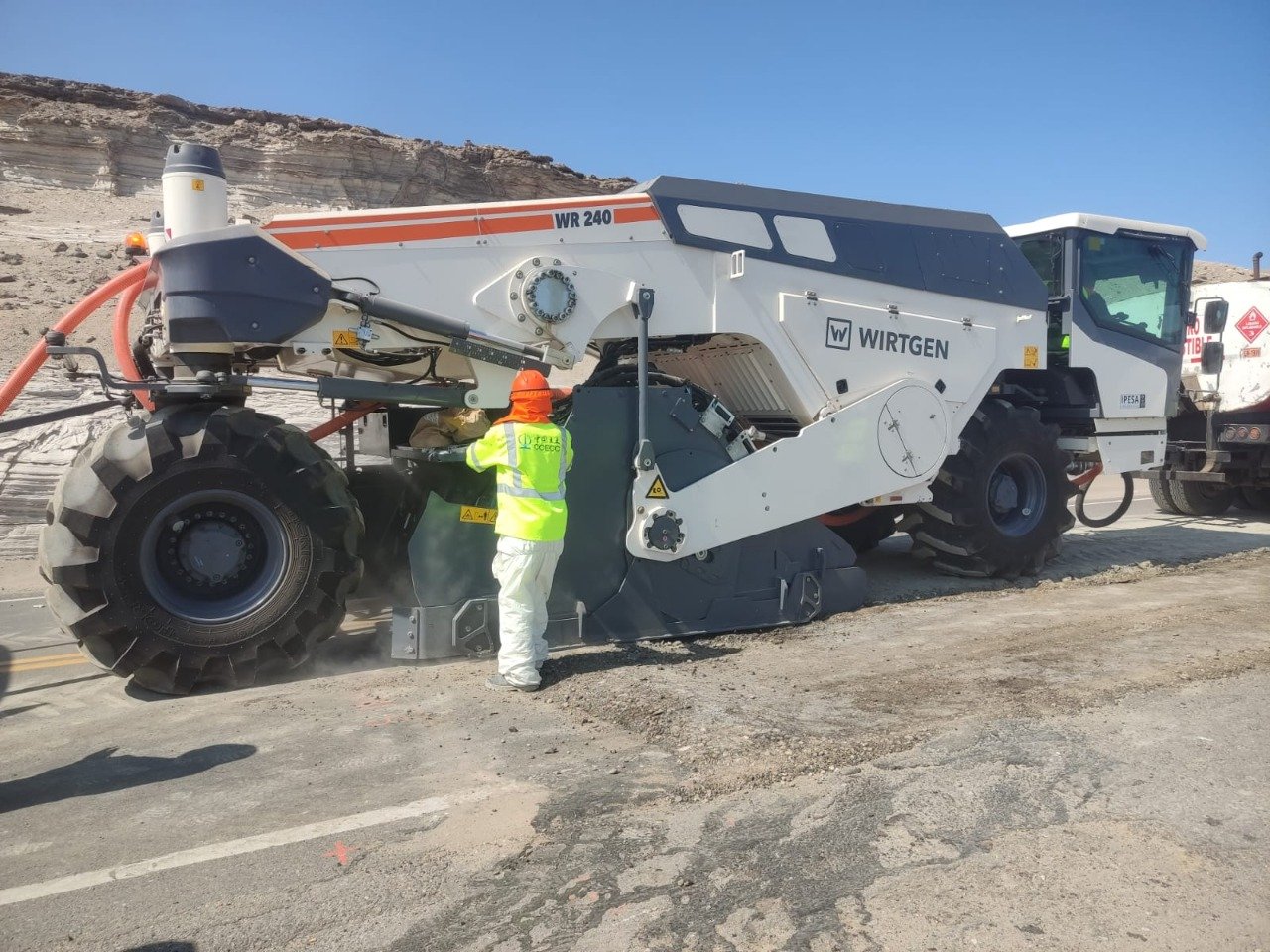 MTC inició mantenimiento de la Panamericana Sur en región