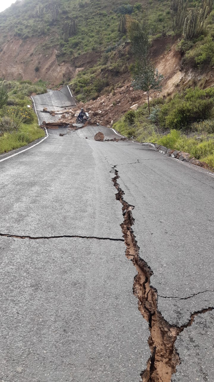 Continúa suspendido ingreso de turistas al valle de Colca por sismos