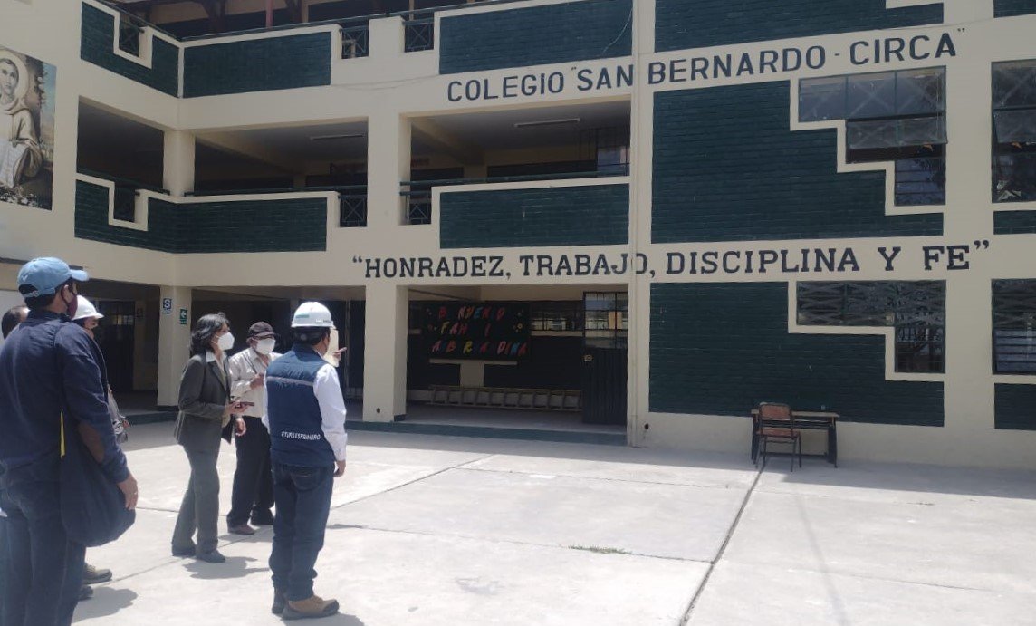 Habilitarán módulos prefabricados para colegio San Bernardo de Yura