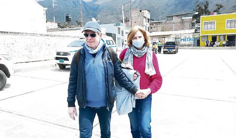 Padres de Natacha de Crombrugghe volverían al valle del Colca