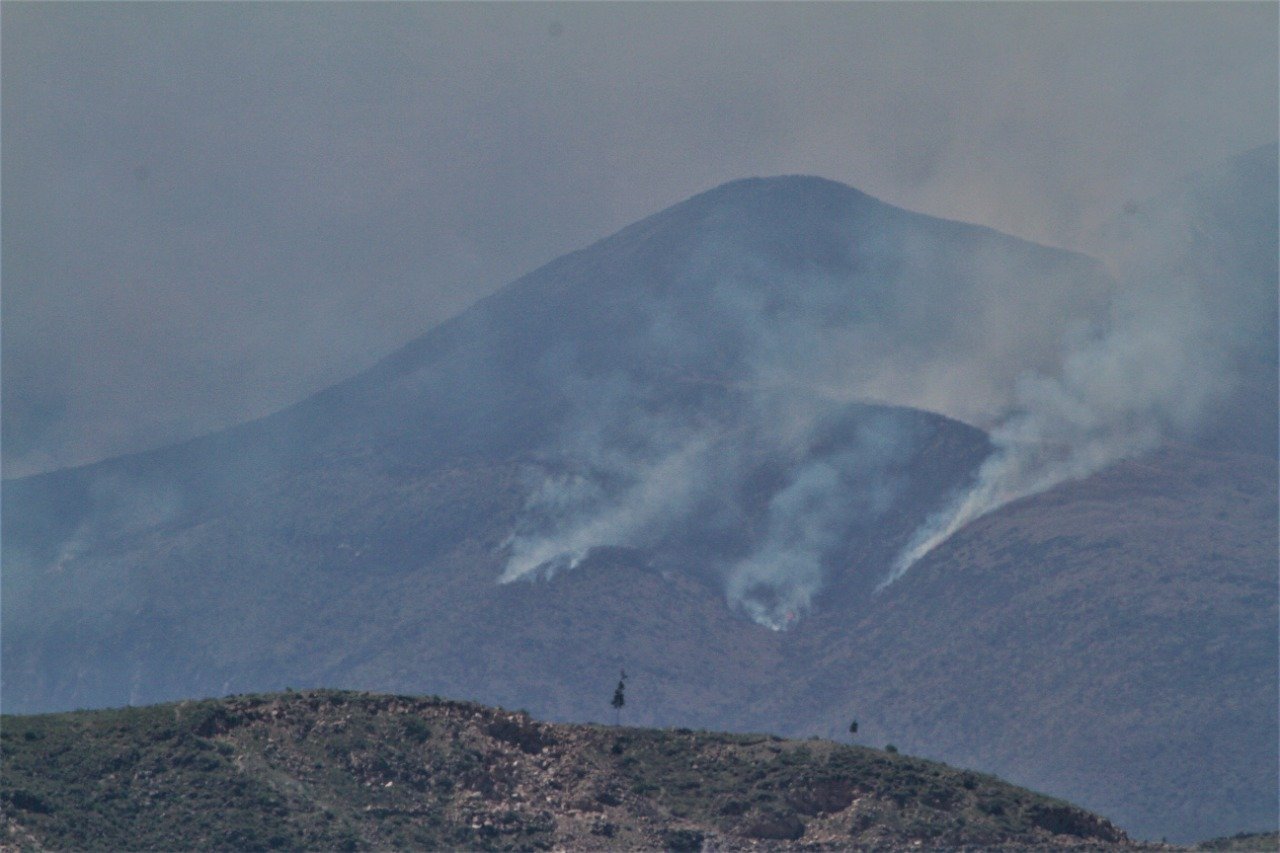 Incendios en el Misti alcanzaron unas 4 hectáreas  causados por irresponsables