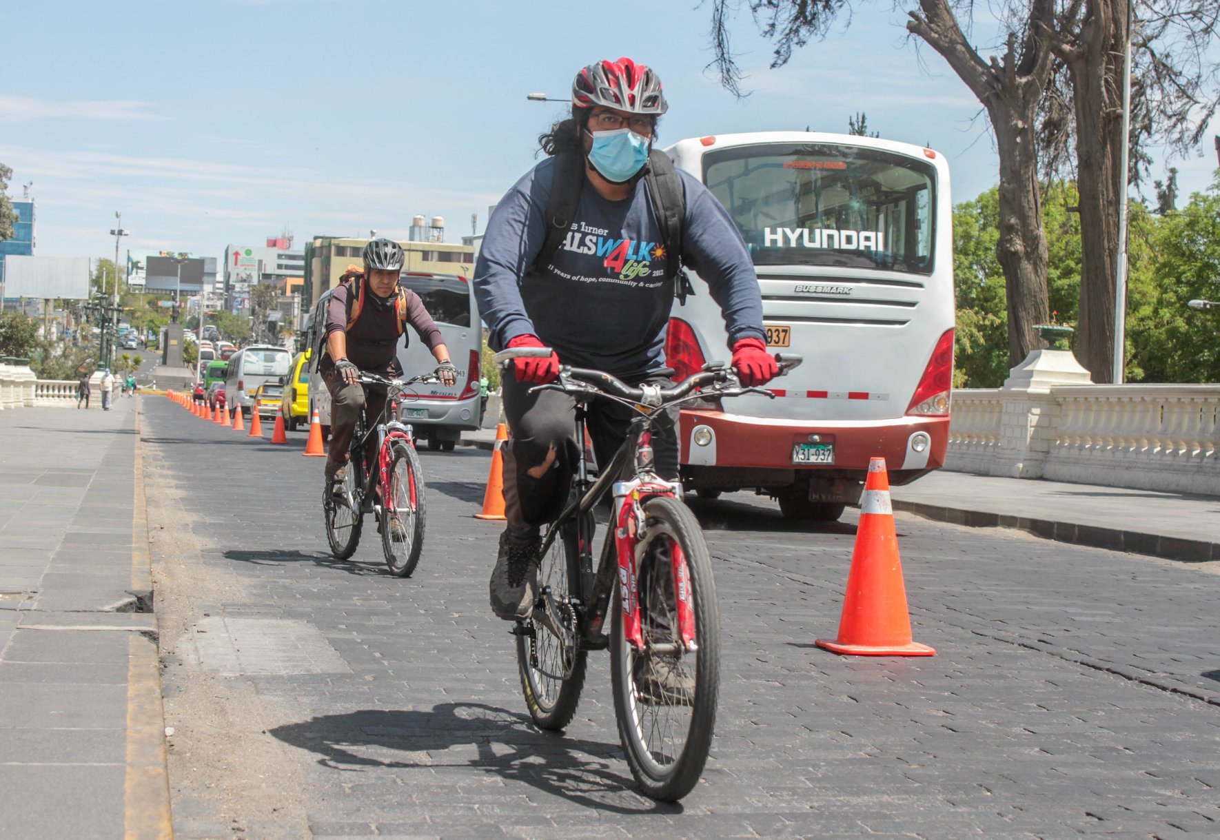 Ciclistas insisten en pedir ciclovías en Arequipa