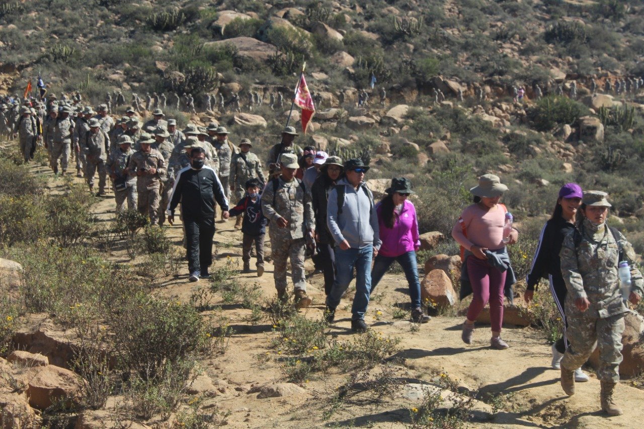 Miembros del Ejército cumplen 15 años de peregrinación a Chapi