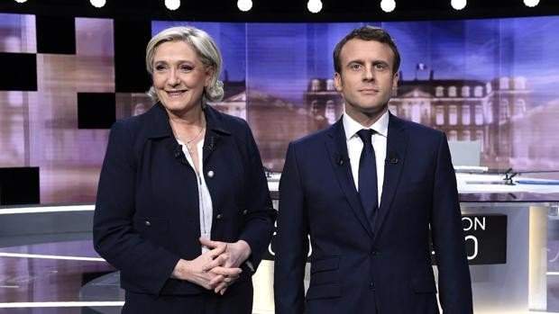 Francia: Macron y Le Pen lanzan dardos en cierre de campaña