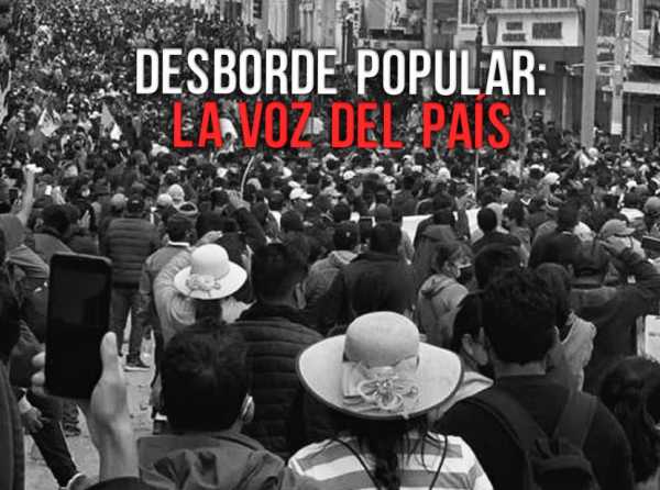 Desborde popular: la voz del país