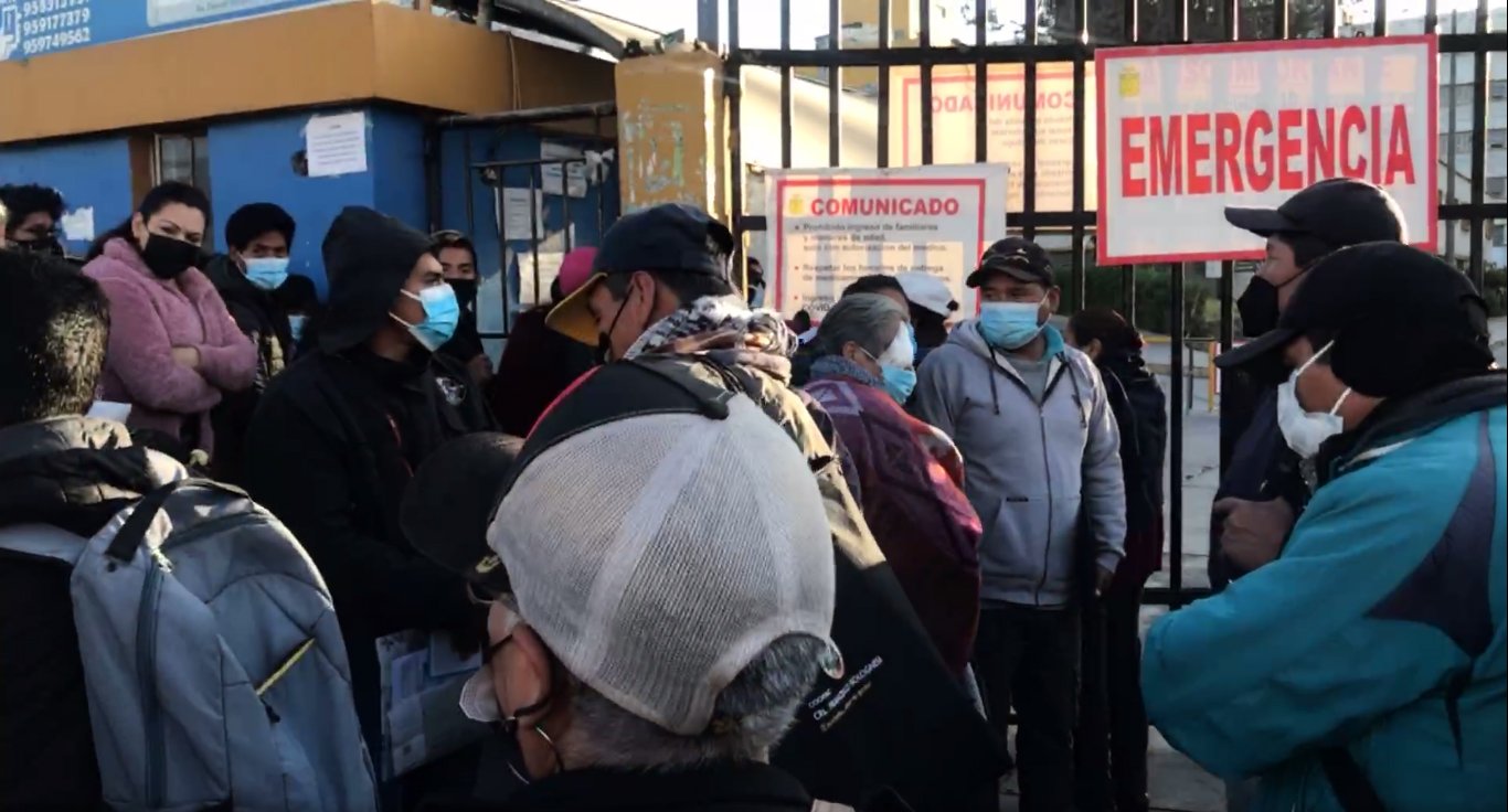 Cientos de pacientes se dejaron de atender en el hospital Honorio Delgado