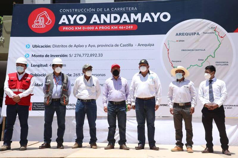 Contraloría hará control concurrente a construcción de vía Ayo-Andamayo