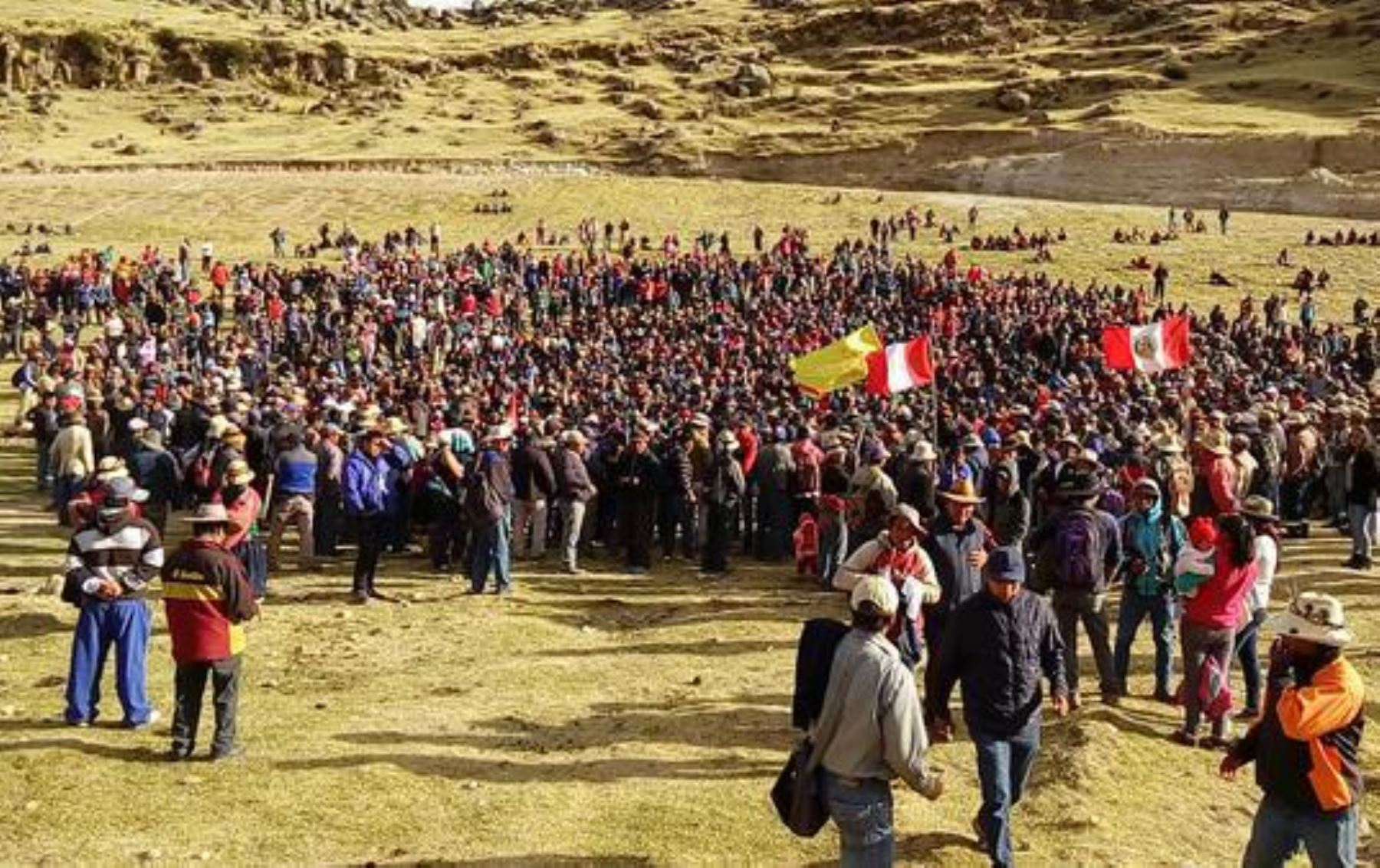 250 efectivos de Arequipa a la espera de intervenir en conflicto de Las Bambas