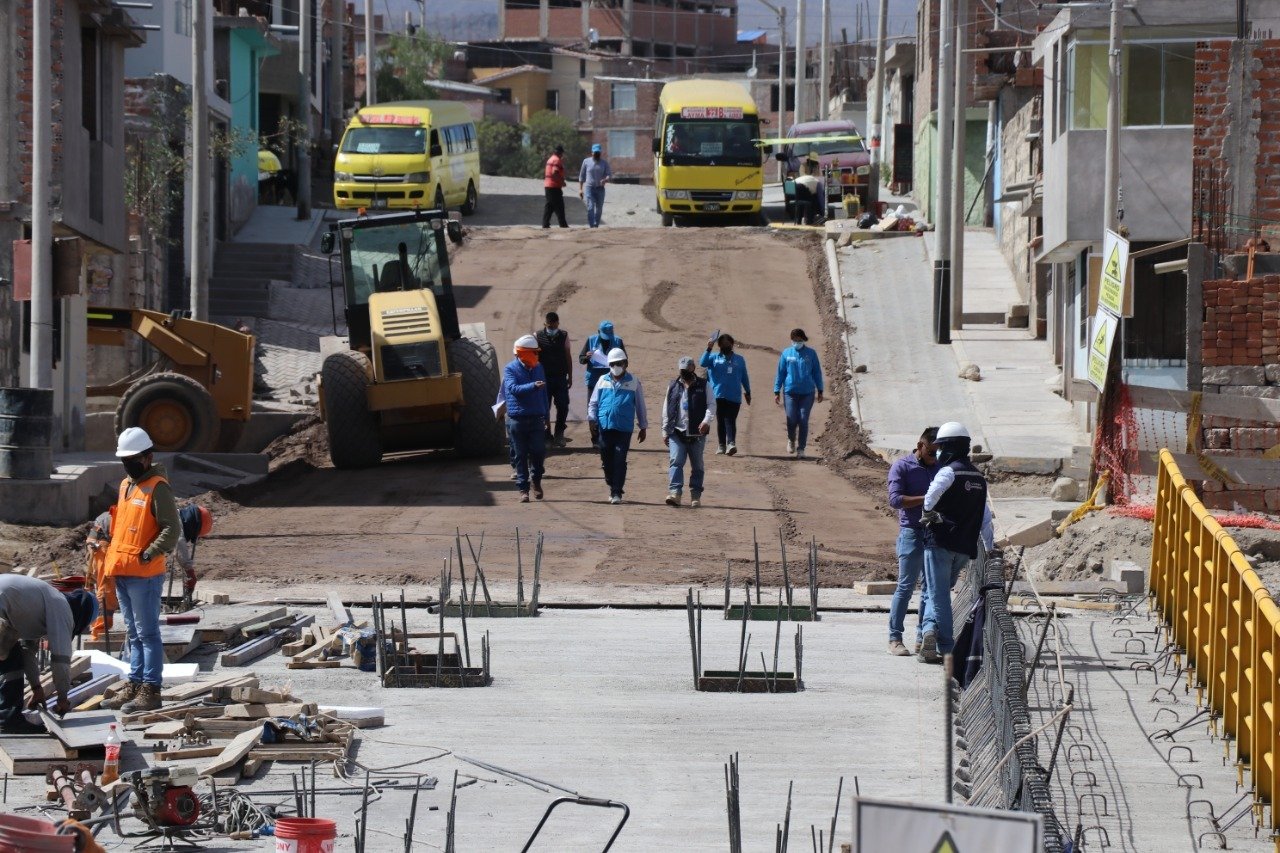 Puente Mariátegui con avance del 90% en Cayma