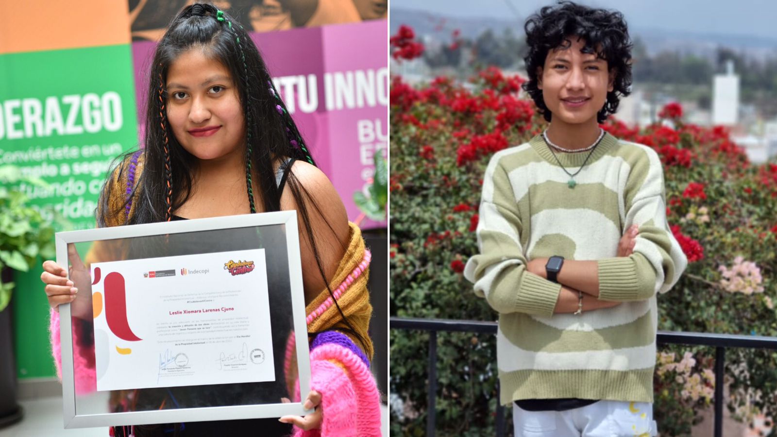 Jóvenes arequipeños comprometidos con el emprendimiento ecológico y la difusión de la cultura peruana