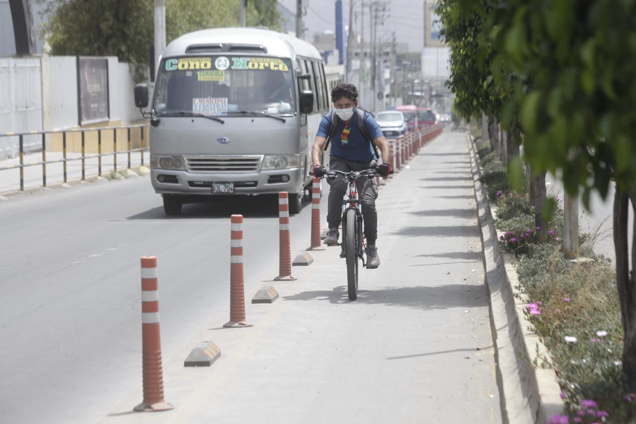 Casi 150 mil arequipeños usan bicicleta como medio de transporte