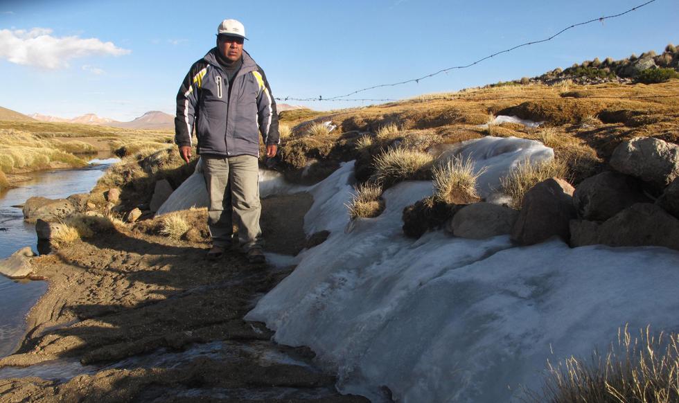 Senamhi advierte que temperatura de hasta 20 grados bajo cero