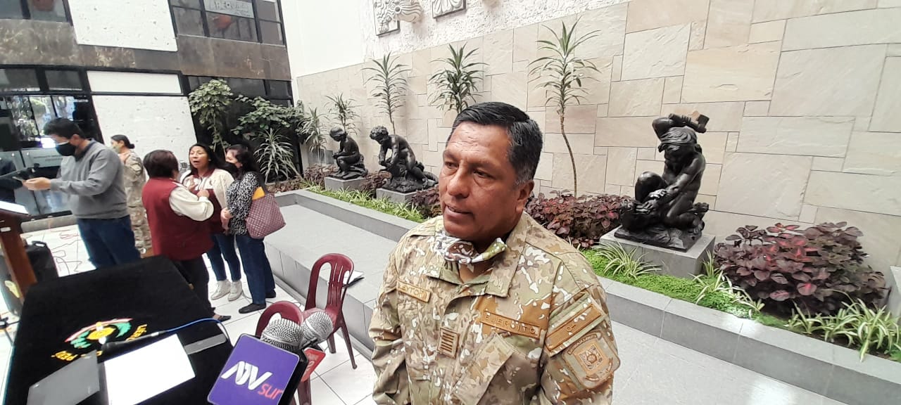 Esperan donación de prendas de abrigo en exhibición militar en cuartel Salaverry