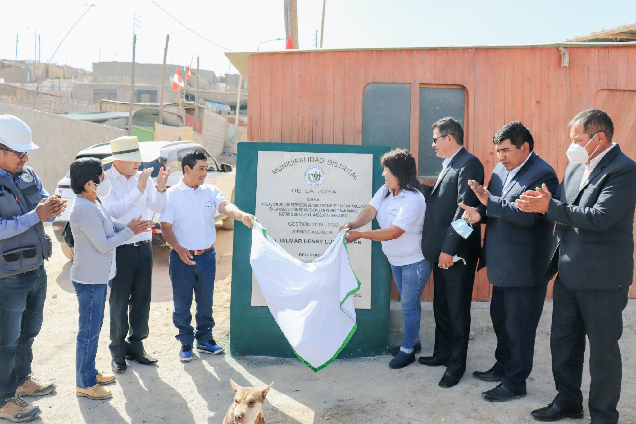 Entregan agua potable en distrito de La Joya