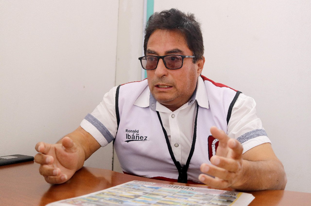 Ronald Ibañez, candidato distrital en JLByR