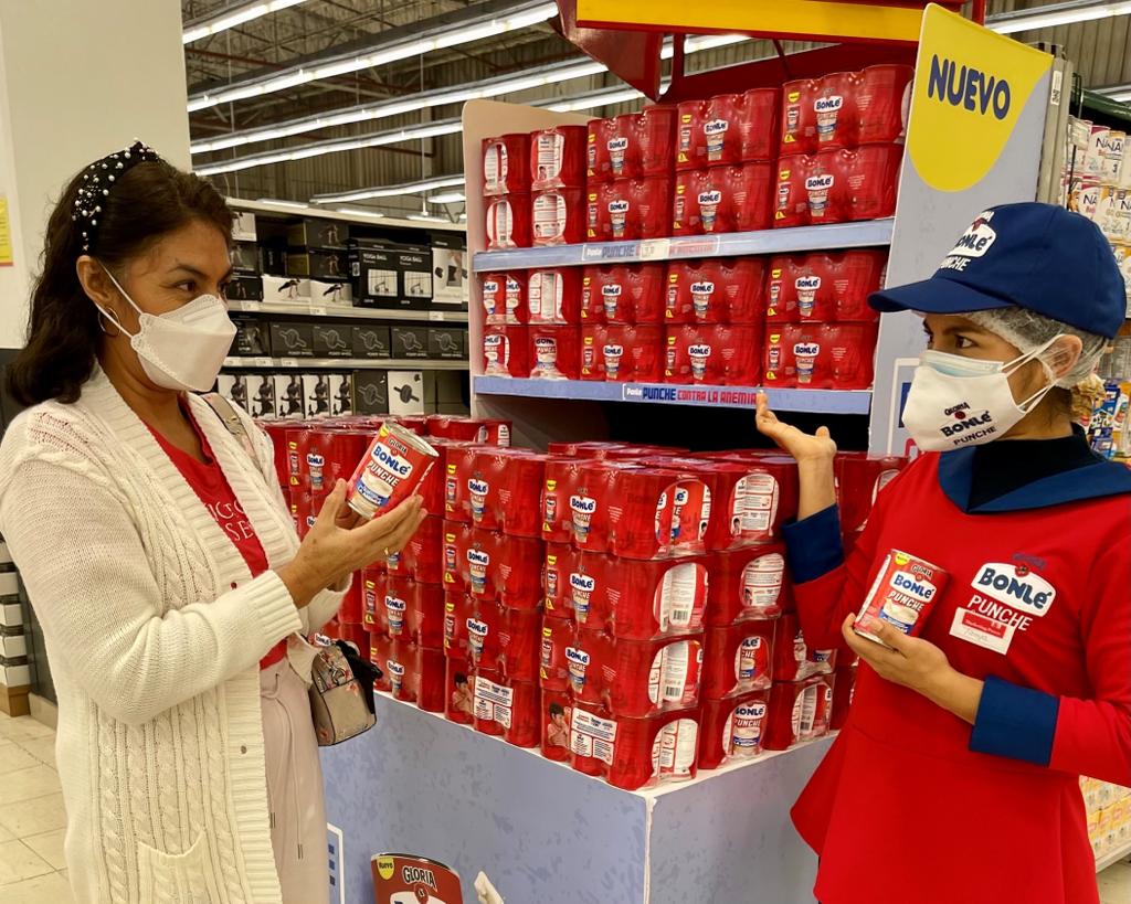 Con nueva “Bonlé Punche” Gloria busca combatir la anemia en el país