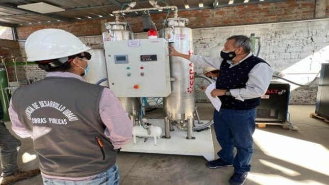 Planta de oxígeno de Uchumayo permanece inoperativa