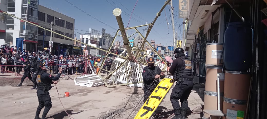 Menor herida por antena fue intervenida quirúrgicamente