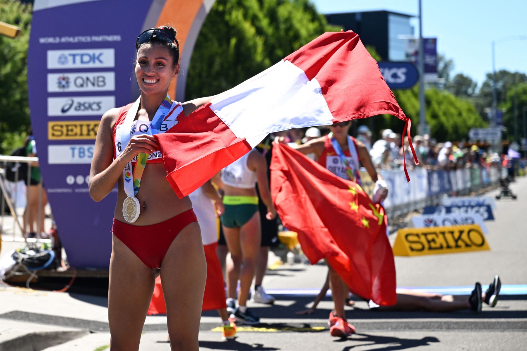 Medalla que soñó desde niña