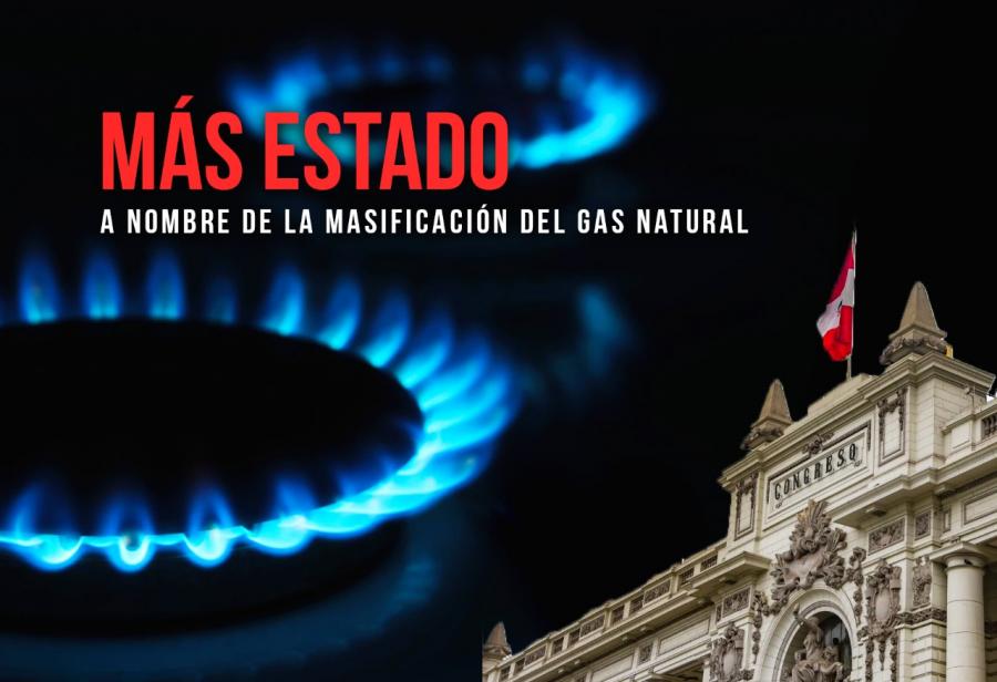 Más Estado a nombre de la masificación del gas natural