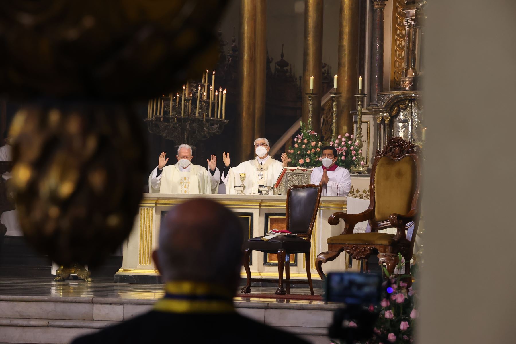 Castillo ausente en ceremonia por el Día de Santa Rosa de Lima