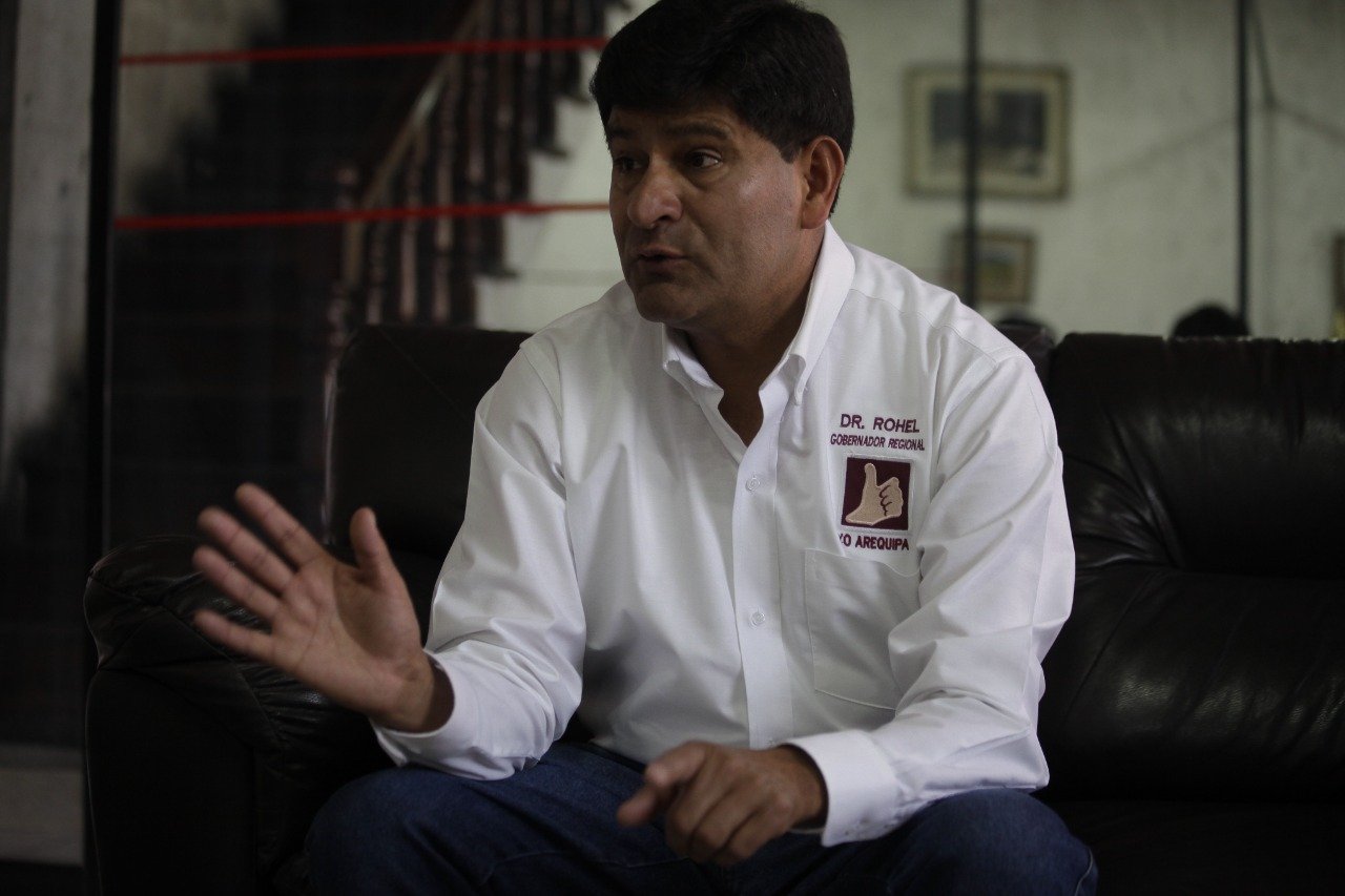 Rohel Sánchez, candidato regional de Yo Arequipa