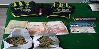 Hallan marihuana en casa de presuntos extorsionadores