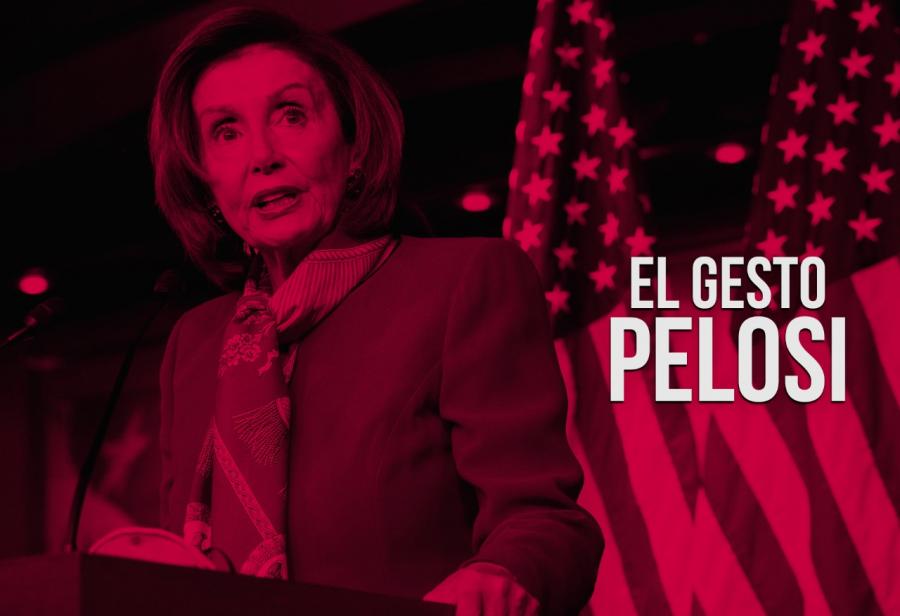 El gesto Pelosi