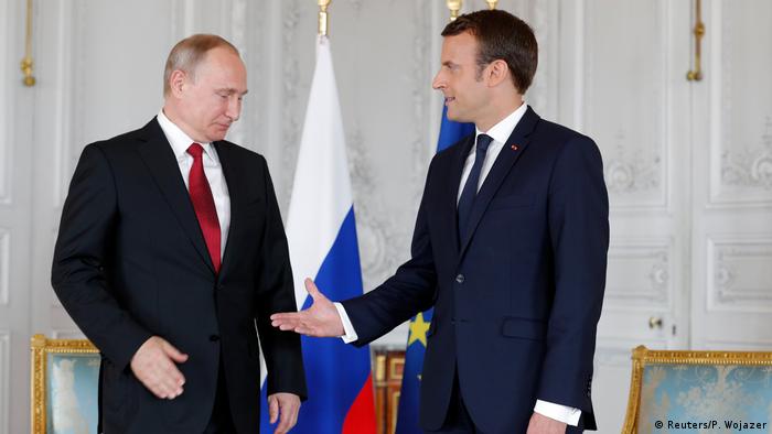 Putin y Macron, a favor de inspección central nuclear