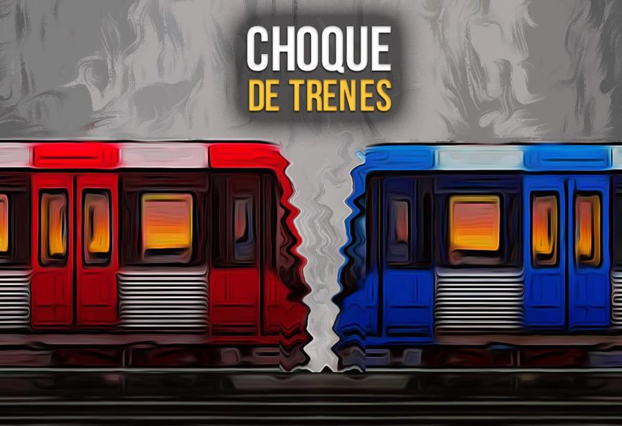 Choque de trenes