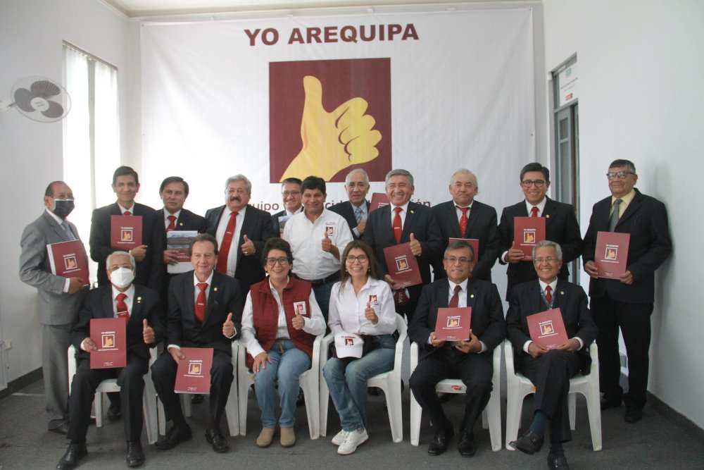 Candidato Sánchez recibió apoyo de la comunidad académica en Arequipa