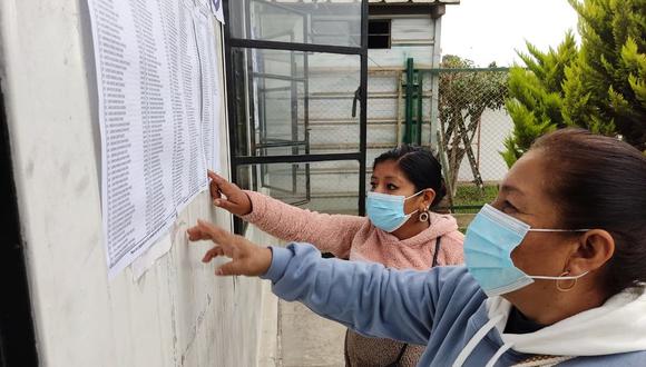 Electores deben conocer sus locales de votación