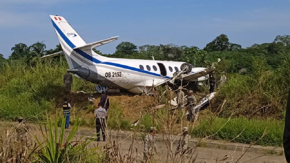 Un muerto por avioneta que se despistó en Loreto