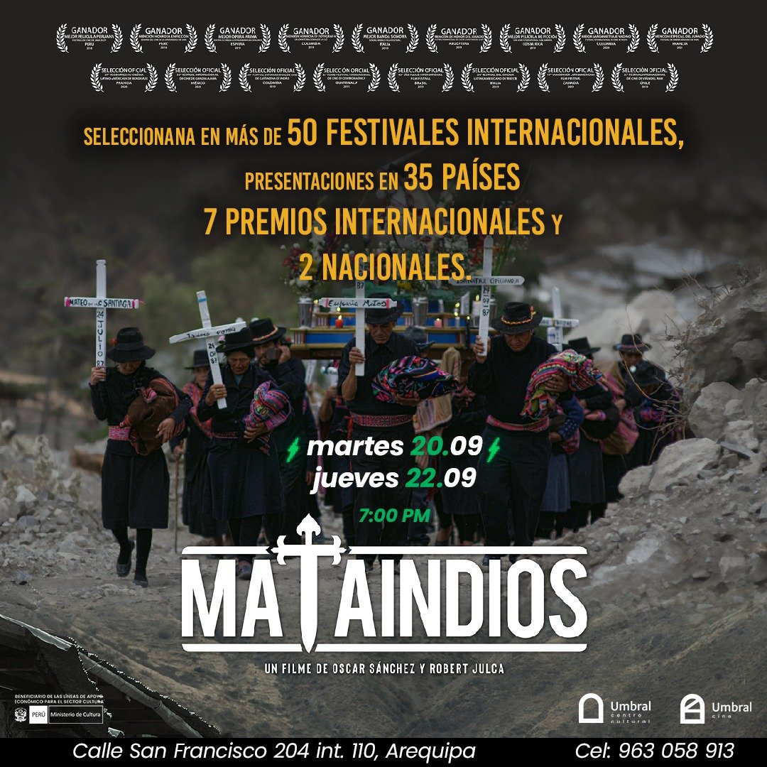 “Mataindios”, La Mejor Película Peruana Del 2018 Se Presentará En El ...