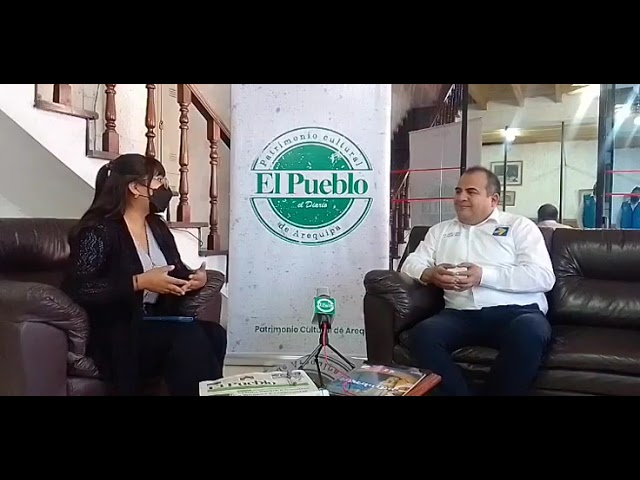 Conversamos con Jolwer López Zúñiga candidato para la municipalidad distrital de Yanahuara