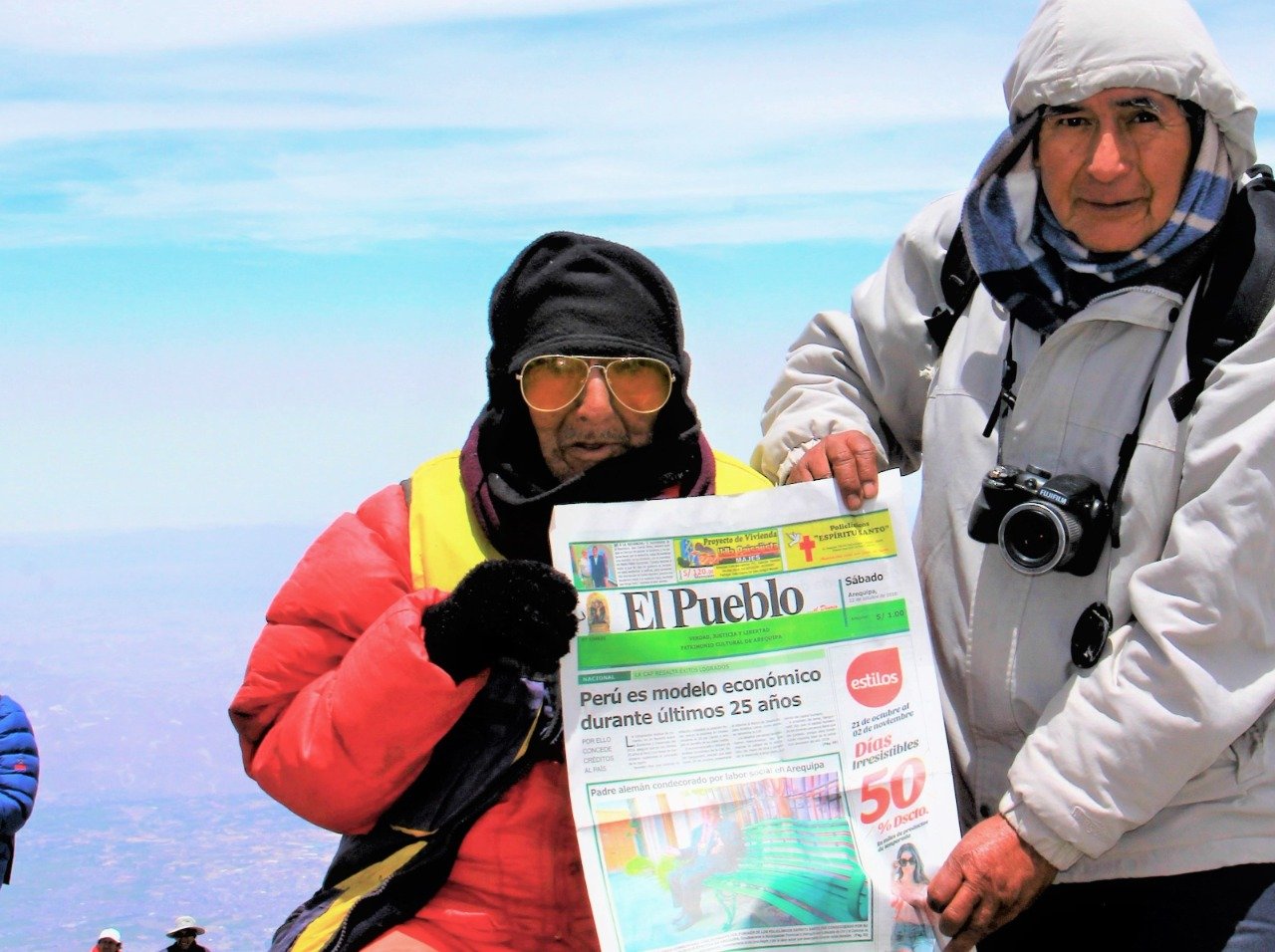 El montañista Carlos Zárate falleció muy cerca de cumplir los 99 años