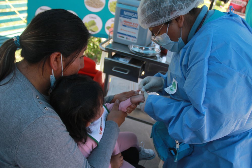 En Arequipa 30% de niños tiene anemia y 70% en zonas altas