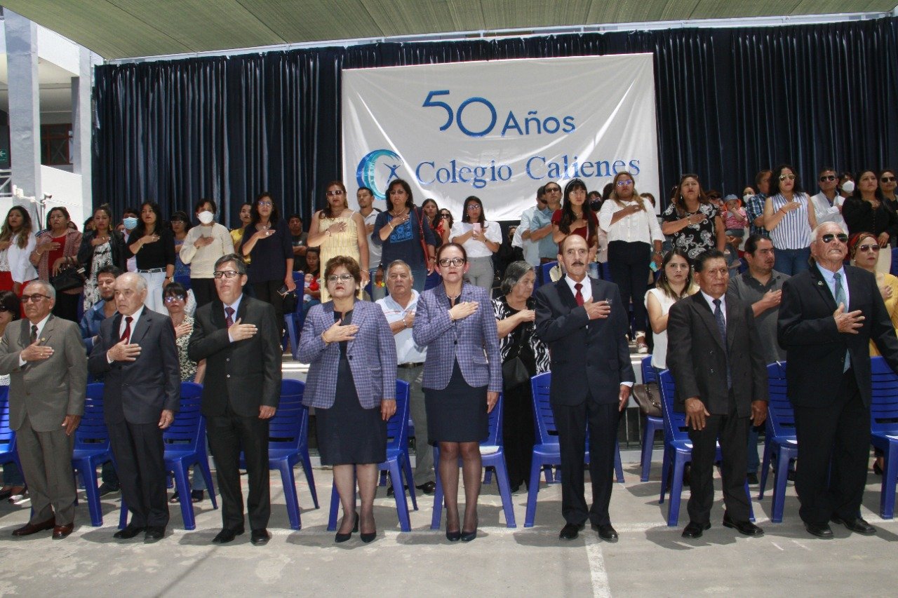 Colegio Calienes hace 50 años forma nuevas generaciones con valores