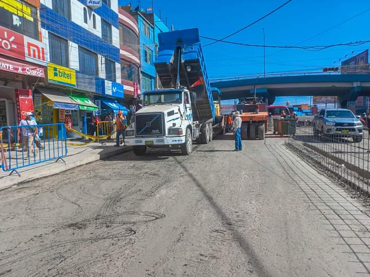 Obra vial en avenida Vidaurrazaga sin fecha de culminación ni entrega